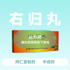 北京同仁堂右归丸9g*10丸