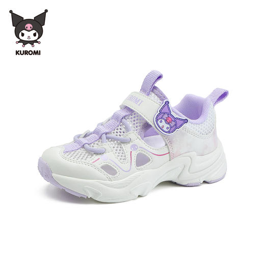 KUROMI库洛米童鞋女童运动鞋春季儿童老爹鞋女孩网面鞋27-36 KU5526821 商品图0
