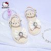 HelloKitty童鞋女童公主凉鞋夏季儿童沙滩鞋女孩蝴蝶结鞋26-33 K4526857 商品缩略图2