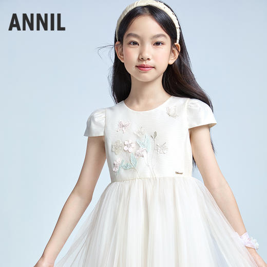 女童礼裙夏季新款安奈儿童装实体店同款AG523665 商品图0