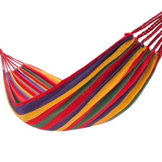 狼行者  户外野营单人绑绳帆布吊床 LXZ-80004 商品图8