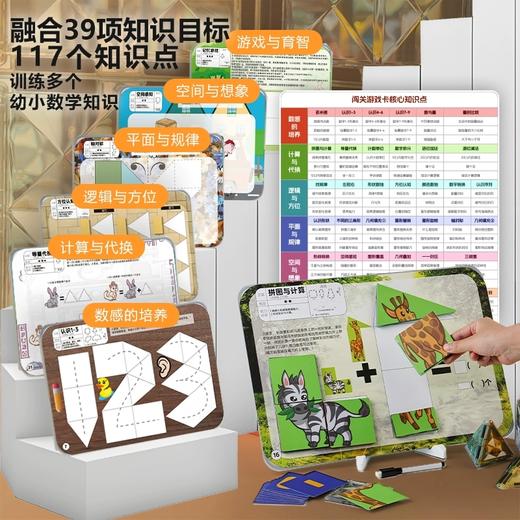 凯卡西彩窗磁力片儿童宝宝益智早教积木套装男女孩玩具生日礼物盒礼物 商品图2