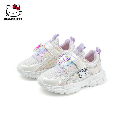HelloKitty童鞋女童运动鞋春秋儿童透气网面鞋女孩休闲鞋24-30 K4536801 商品图2