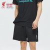 【官方正版】利物浦俱乐部 | 经典队徽黑色短裤简约运动舒适穿搭 商品缩略图1