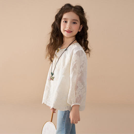 🍃青山几重，一眼心动。【蕾丝衬衫国风马甲两件套】做一回书里的清冷少女🎀这才是大家闺秀之美！惊艳众生！ 女鹅的新中式穿搭❗️/日常都很百搭👏🏻美到语言匮乏 商品图6