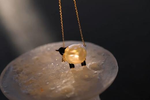 小羊肖恩 ｜ 巴洛克珍珠锁骨链 商品图0