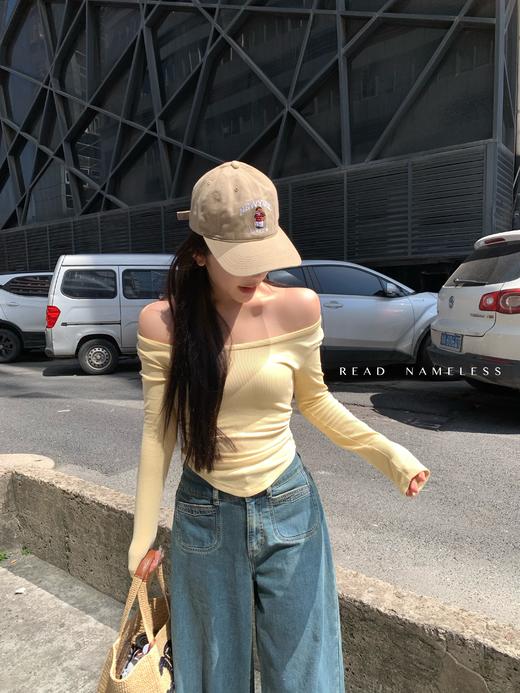 Read Nameless /心动打底衫 鹅黄色 2025/3/27 商品图7