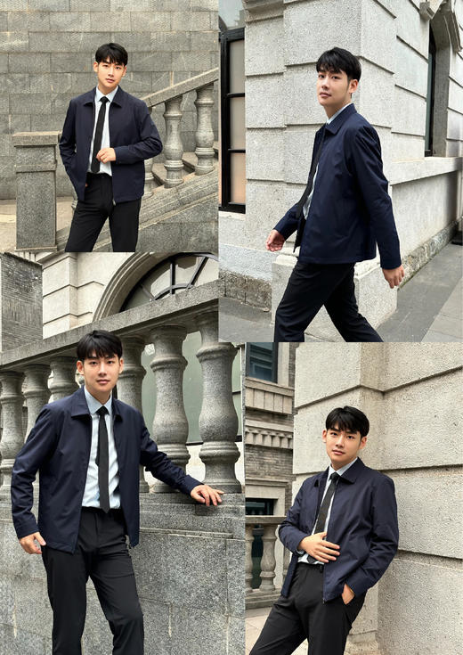 春季重磅外贸工厂轻量级新款男士高级外套夹克 商品图5