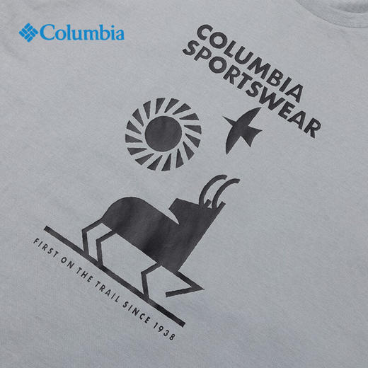 哥伦比亚男式经典印花短袖T恤AE2306 商品图5