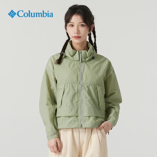 哥伦比亚女式连帽拒水外套WR4004 商品图1