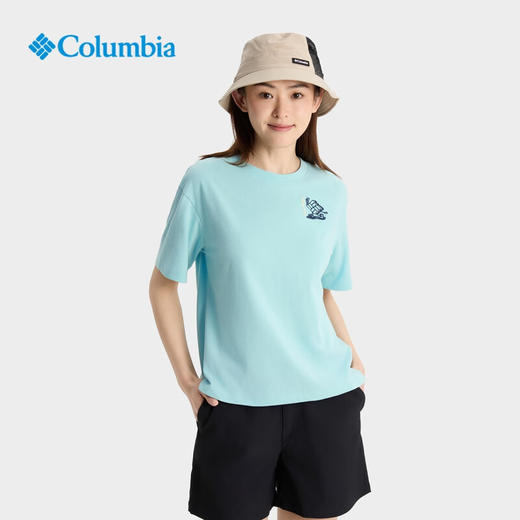 哥伦比亚女式速干短袖T恤AR3630 商品图0