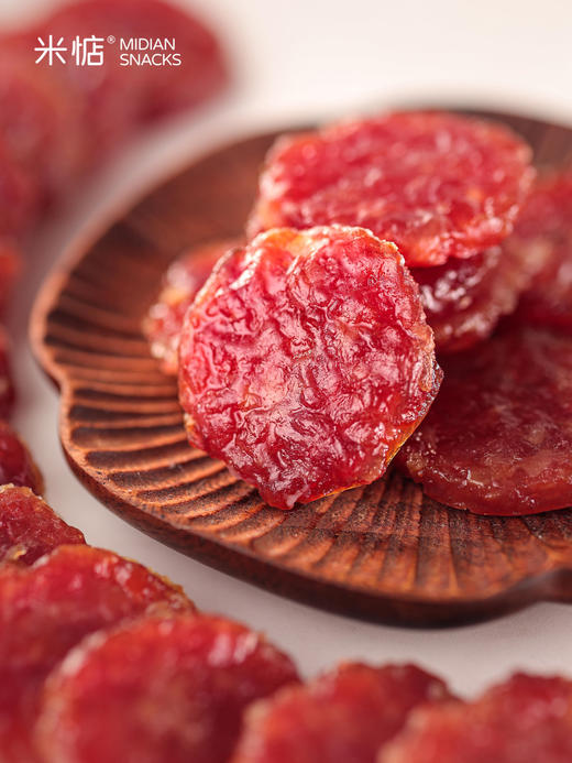 【米惦探大钱猪肉脯】 吃肉吃到爽一枚”闽南币“嚼出地道闽南风味🥩复购率超高的肉脯界天花板💯2小时荔枝木炭烤入口馥郁咸香有嚼劲😋越砸巴越香 好吃的停不下来 商品图12