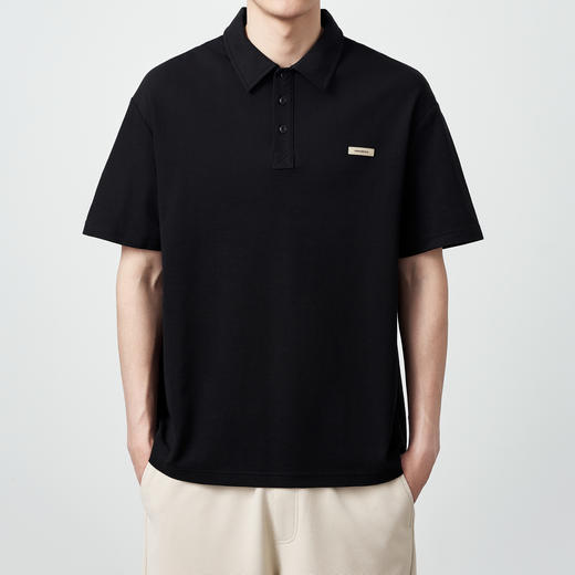 墨麦客男装2024夏季新款凉感防晒短袖polo衫男士抗菌速干翻领t恤 商品图3