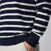 墨麦客男装简约圆领羊毛衫男2024冬季新款撞色条纹男士毛衣20819 商品缩略图3
