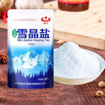 察尔汗雪晶盐260g*3袋【未加碘】青海湖盐无抗结剂中粒食用盐 /粮油调味 /调味品 /盐 商品图2