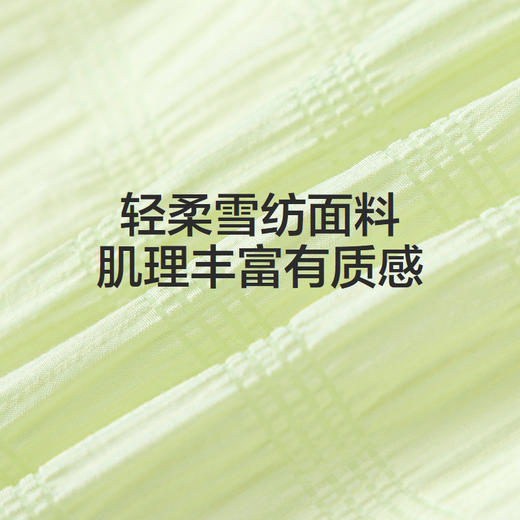 森马儿童连衣裙2025夏季新款雪纺裙女童背心裙小飞袖裙子甜美纯色 商品图4