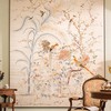 【已售】独角鹿西洋古董 1900年代中国出品「锦上添花」传统东方花鸟主题大型粤绣挂屏 商品缩略图2