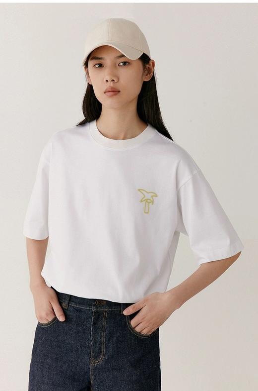 【高品质私服】【IC椰树胶印棉针织布T恤】手感紧密光滑，柔顺妥帖G0956-CC【无标出货 介意慎拍】 商品图4