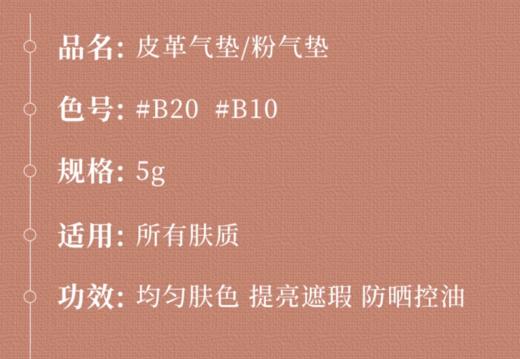 YSL圣罗兰粉气垫B10皮气垫B20中小样控油遮瑕5gmini试用装迷你【大牌小样】 商品图1