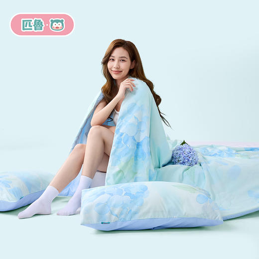 匹鲁氧自由云感纱夏被件套 商品图0