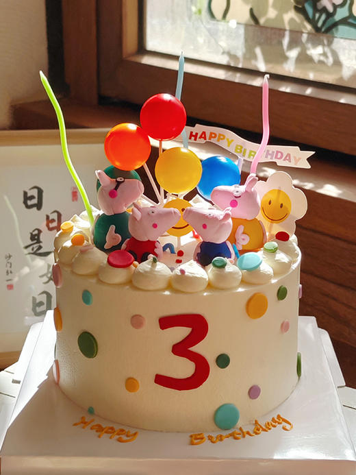 佩奇一家 - 千层生日蛋糕 商品图2