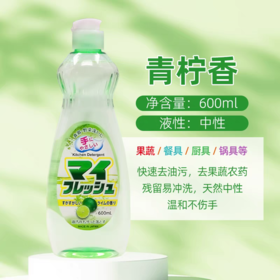 日本火箭洗洁精600ml(青柠味)