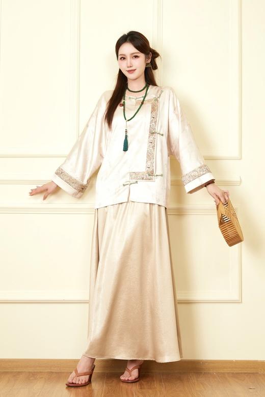 ANSUABEL 温婉新中式提花盘扣外套 20120 商品图1