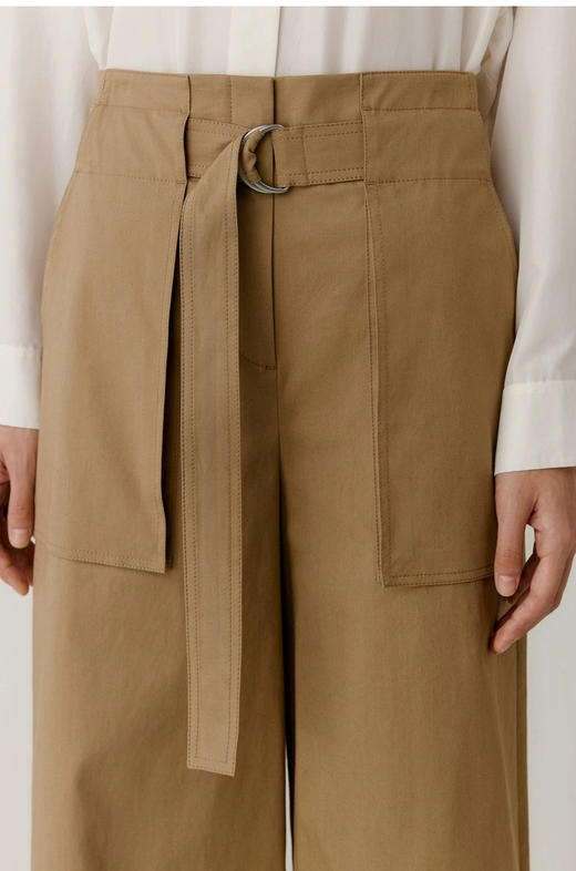 【高品质私服】【IC棉弹细斜纹阔腿裤】面料舒适妥帖，适应多种身型G0745-CC【无标出货 介意慎拍】 商品图8