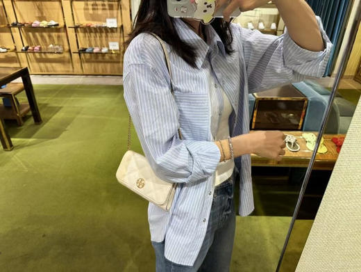 ¥1399🇺🇸TB willa系列全部更新啦‼️新版皮质更软糯高级！包型圆润可爱😍woc链条包！ 商品图4