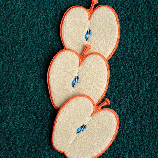 Hoobin/苹果杯垫 2pcs一组 商品图1