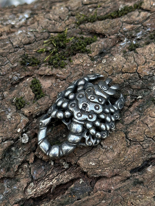 多种圣物融合的忿怒莲师九头铁蝎挂件随赠挂绳 商品图5