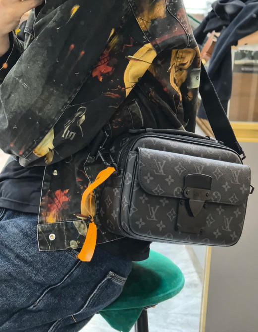 F163路易W登邮差包斜挎包 商品图0