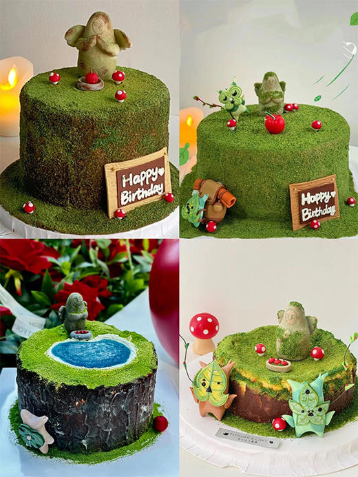 塞尔达主题定制款  - 戚风水果生日蛋糕 商品图3