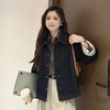 格桑米Gesamy卷边重工牛仔外套｜设计师款，气质文艺又减龄【3-7天发货】 商品缩略图0