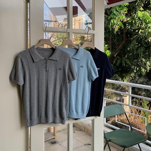 优选丨纤束马纯棉蝴蝶结刺绣短袖 YRT-754 商品图5