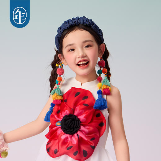 年衣2025年春夏新品发箍发带女童儿童民族风发饰遇见布朗发箍 商品图1