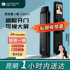 德施曼智能锁德施曼Q3F Pro 人脸识别