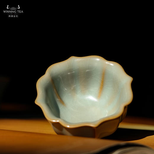 问鼎汝瓷天青乙巳宝相杯 商品图1