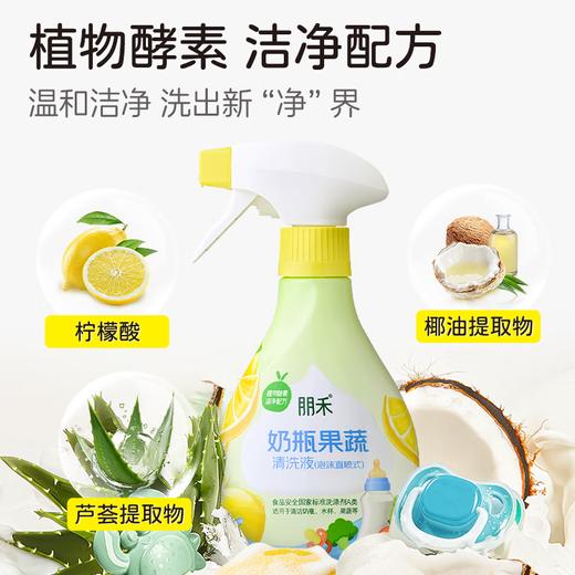 朋禾奶瓶清洗液 果蔬清洗剂（泡沫直喷式）350ml 商品图2