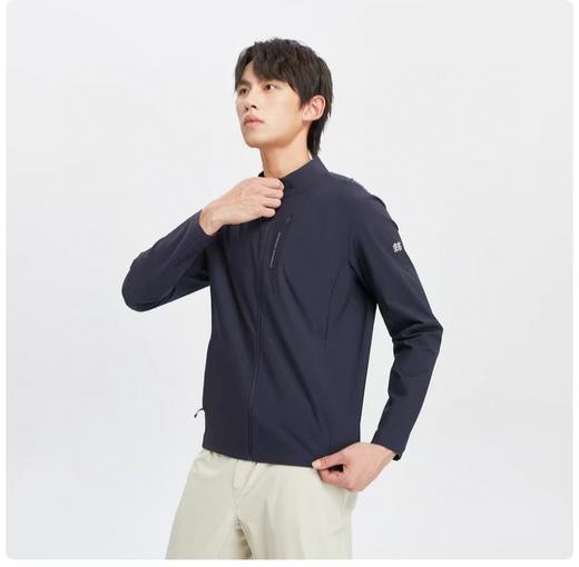 KL SPORT 可隆男士户外休闲TRICOT针织凉感防晒运动外套 商品图6
