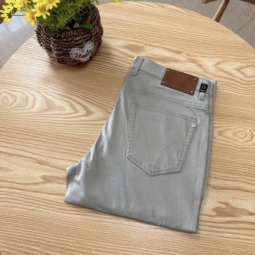 男士直筒休闲裤宽松长裤百搭纯色时尚透气薄款男裤    KDZC-72096* 商品图1