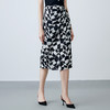 EITIE爱特爱夏季新款裙摆开叉印花显瘦高腰半身裙7806506 商品缩略图2