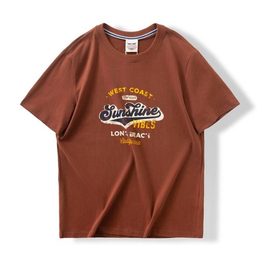 潮流新宠 个性全棉印花时尚短 T 释放青春活力 商品图3