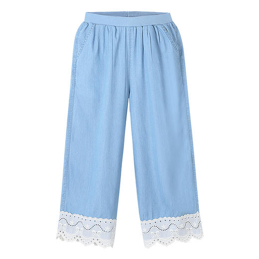 女童全腰牛仔单裤夏季新款安奈儿童装实体店同款AG526709 商品图6