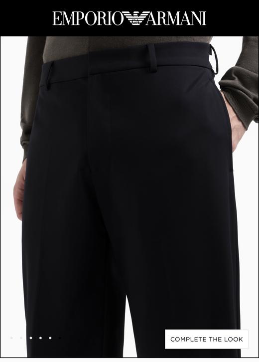 E@ 春夏款 小直筒棉弹休闲西裤 XXK190 商品图1