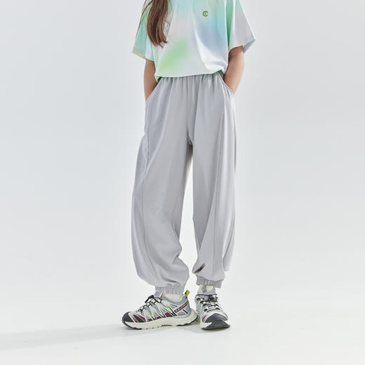 cicochild 2025年夏季新款亲子中大女童凉感防晒裤高弹透气运动裤 商品图4