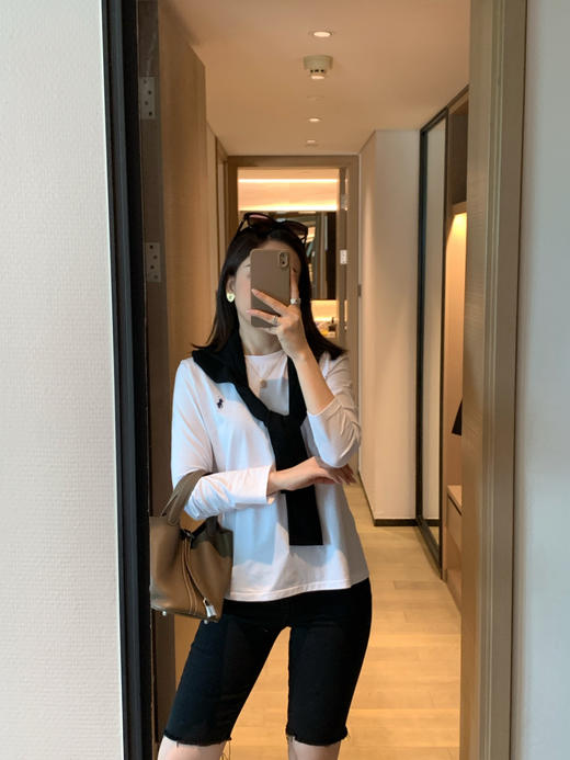 代工官网同步拉夫经典款有机棉长袖打底 商品图0