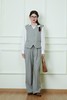 ESTELLICA 卡其色气质休闲马甲西裤套装 19999 商品缩略图0