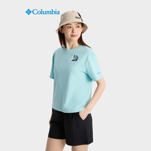 哥伦比亚女式速干短袖T恤AR3630 商品图1