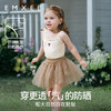 【宝宝服饰】嫚熙童装女宝宝假两件裤裙2025新款短裙女童夏季公主裙 商品缩略图2